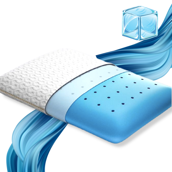 Gel Cooling Lumbar Support Pillow - IGIA NEW YORK