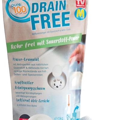 Pure100 Drain Free – Powerful Cleaning Foam
