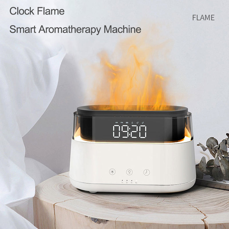 5-in-1 Alarm Clock FLAME DISFUSER - IGIA NEW YORK