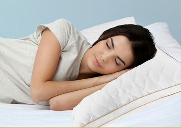 IGIA Luxury Quilted Pillow, Queen Size, Set of 2, Soft Comfort Bedding Pillows