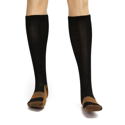 Anti-Fatigue Moisture Wicking Copper Infused Therapy Socks