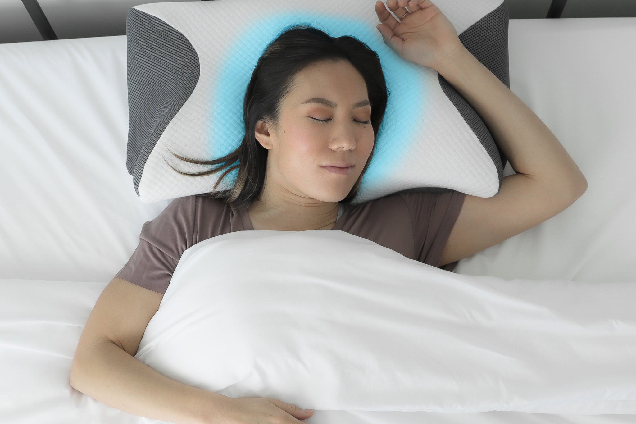Carbon SnoreX Pillow