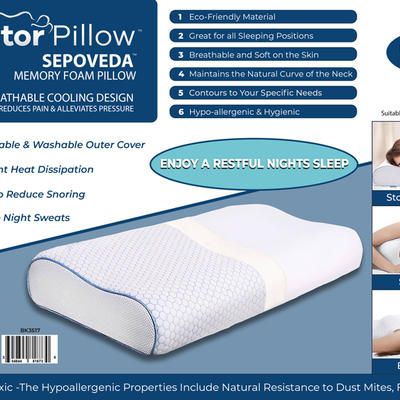 DOCTOR PILLOW - SEPOVEDA Memory Foam Pillow