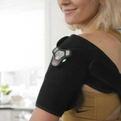 massage compression wrap, injury heat wrap, injury massage wrap, main management, chronic pain, shoulder injury